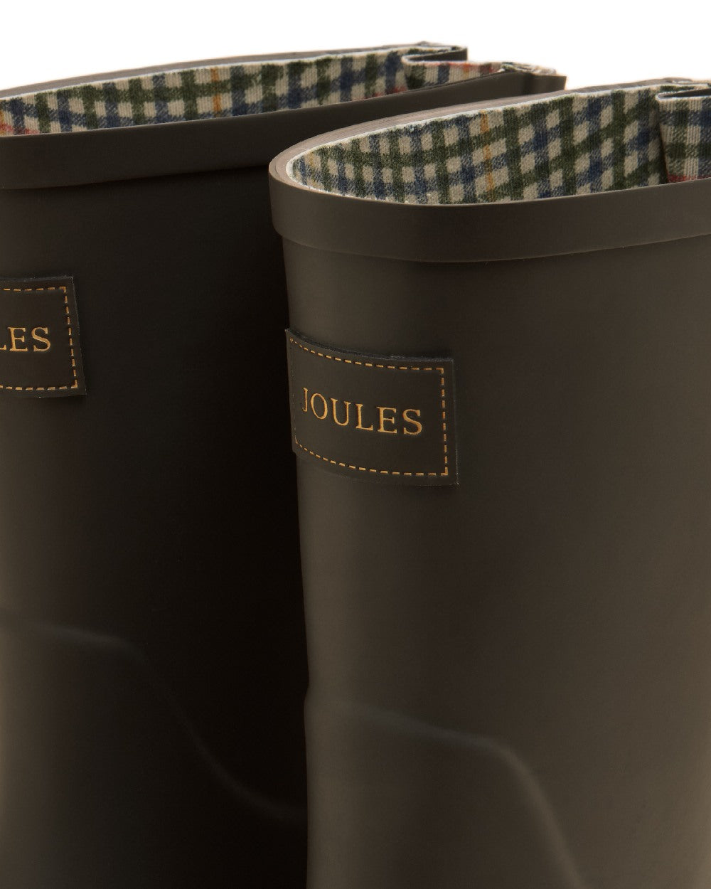 Brown Coloured Joules Womens Wistow Adjustable Mid Calf Wellies on white background