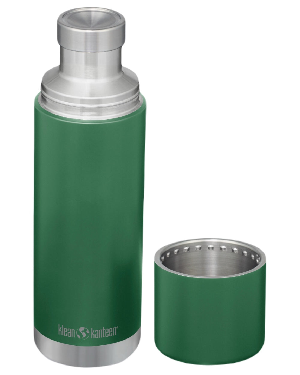 Fairway coloured Klean Kanteen Insulated TKPro Flask on white background