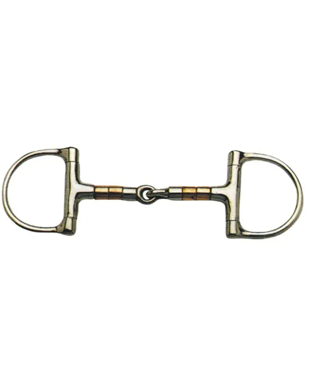 BR DOUBLE JOINTED EGGBUTT SNAFFLE ROLLERS SWEET IRON 14 MM | De Kroo BR DOUBLE JOINTED EGGBUTT SNAFFLE ROLLERS SWEET IRON 14 MM | De Kroo
