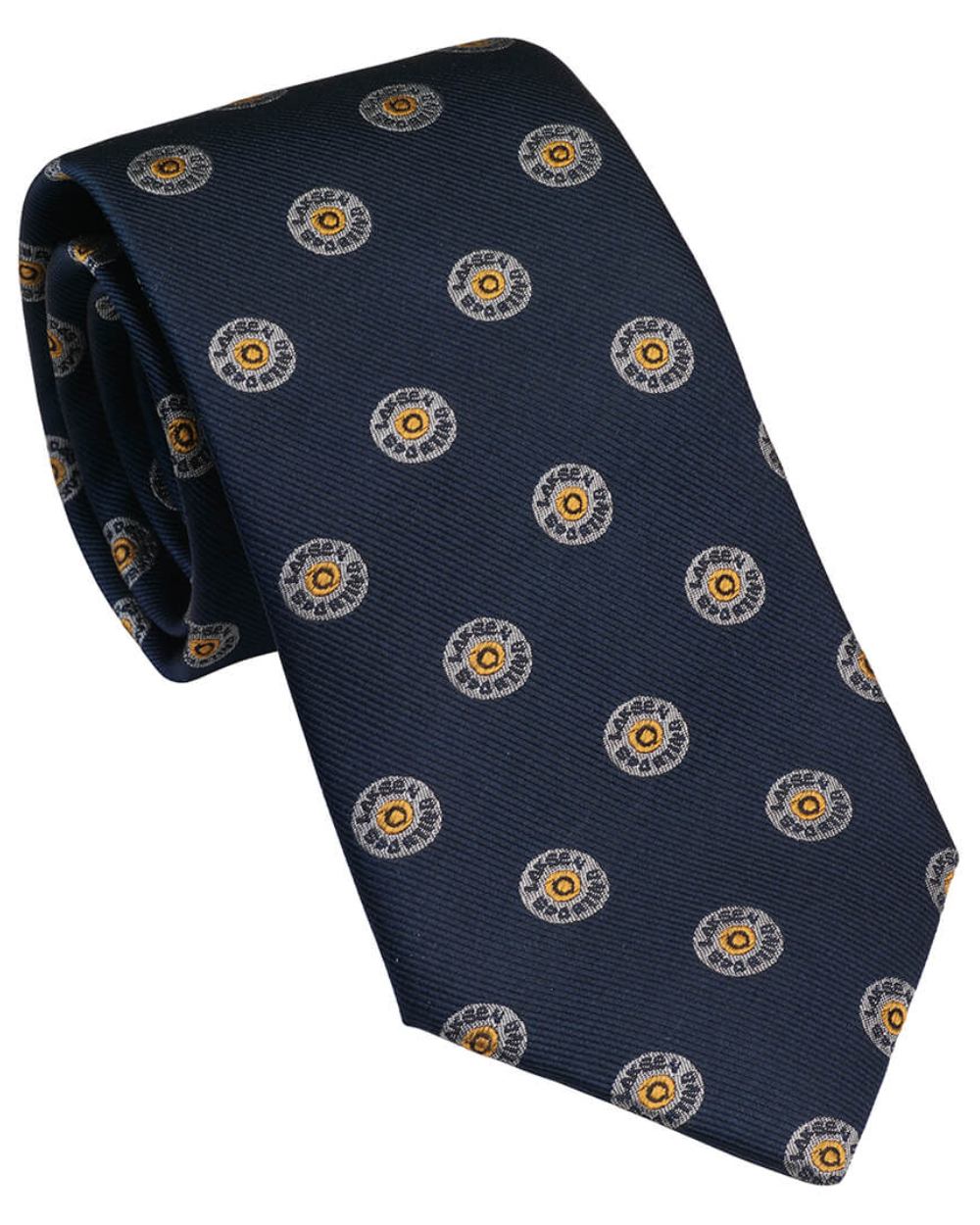 Old Navy Coloured Laksen Cartridge Cap Tie On A White Background