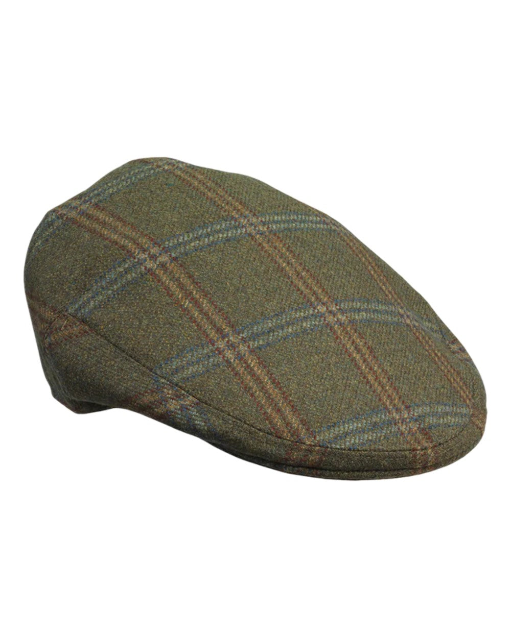 Laksen Mens Chester Drivers Flat Cap On White Background