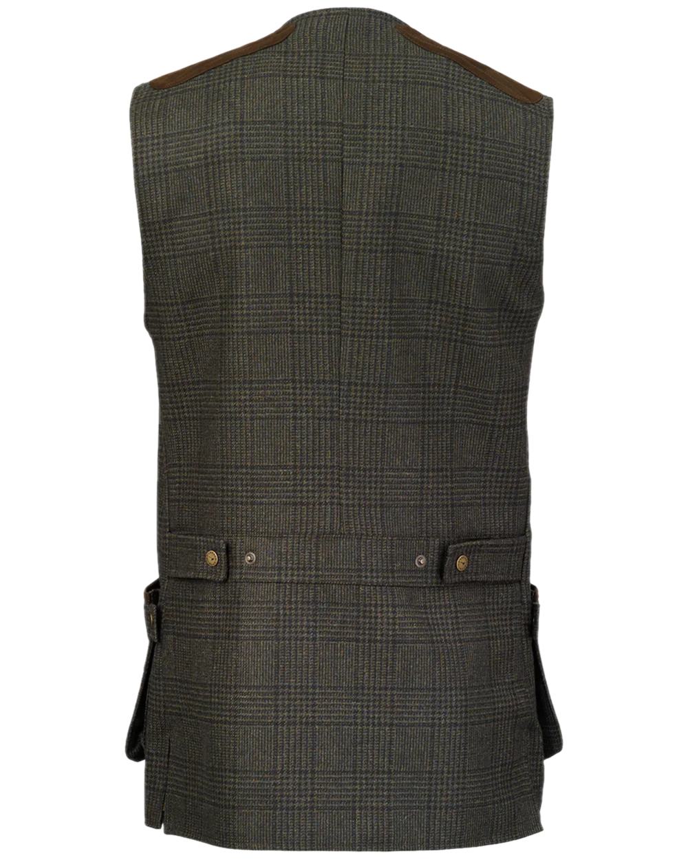 Willow Coloured Laksen Mens Willow Leith Shooting Vest on white background