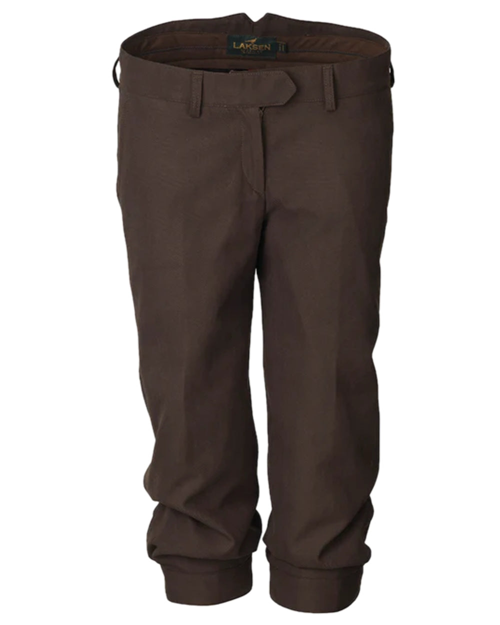 Brown Coloured Laksen Womens Gloster Knickers With CTX on white background