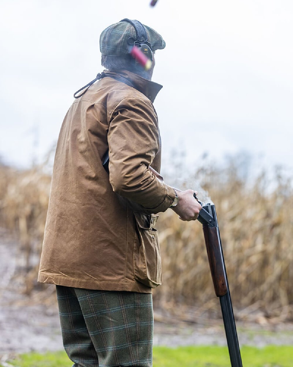 Laksen Enoch Wax Coat in Stone