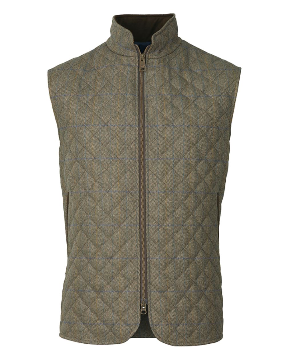 Laksen Laird Quilted Vest On A White Background