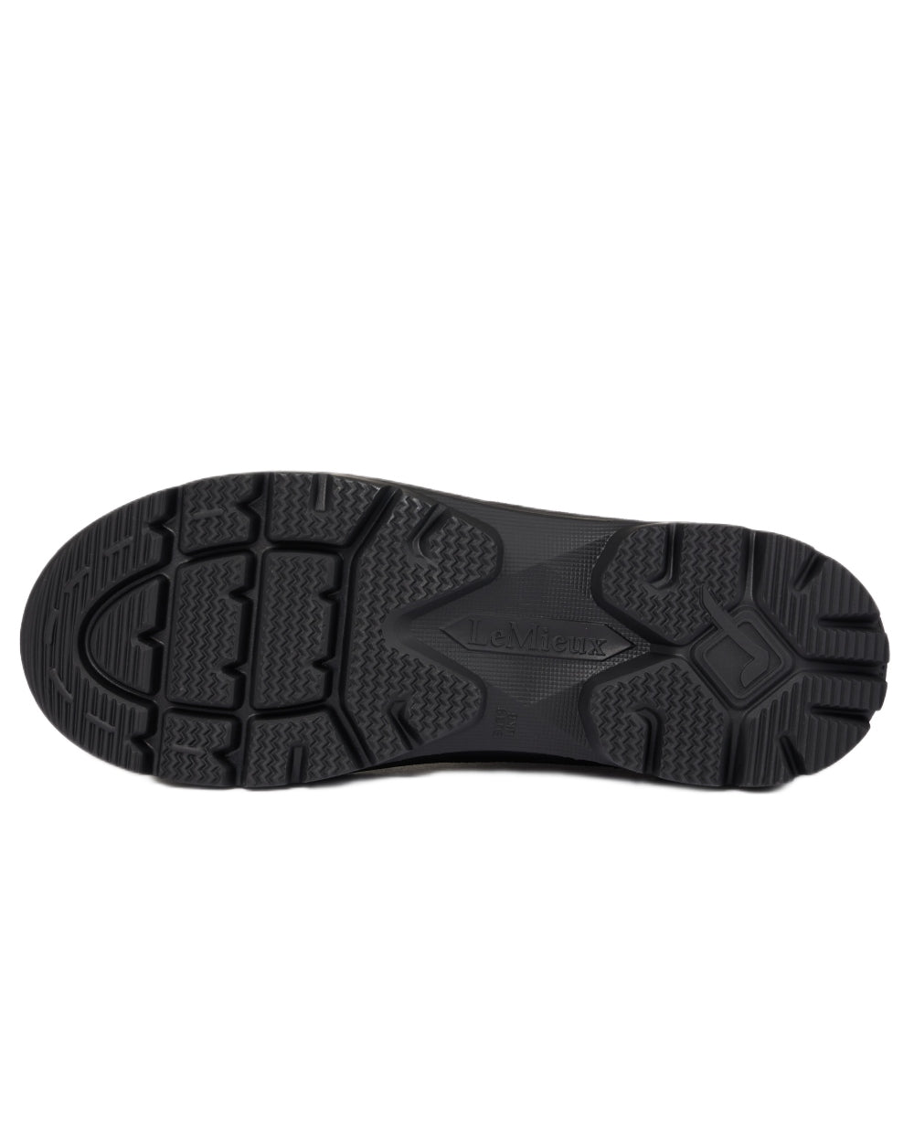 Black coloured LeMieux Bramshaw Chelsea Wellies on white background