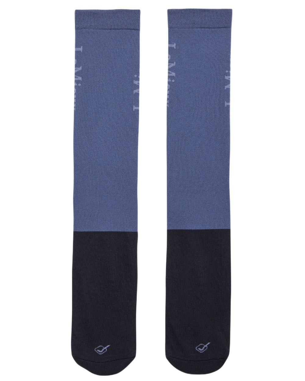 Shadow coloured LeMieux Competition Socks - Twin Pack on white background