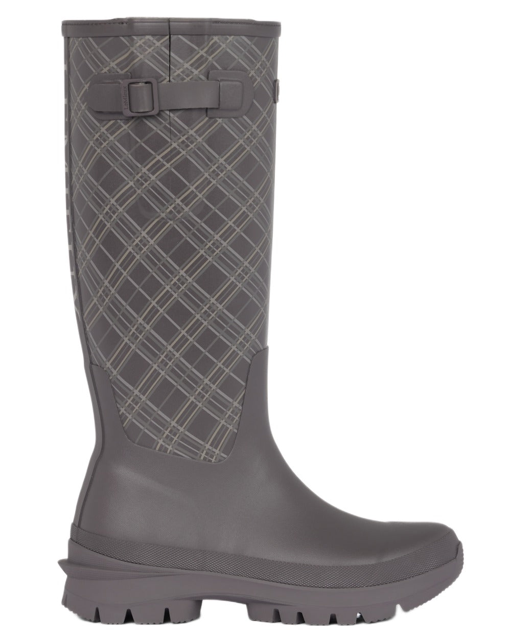 Cocoa coloured LeMieux Heritage Bramshaw Wellies on white background