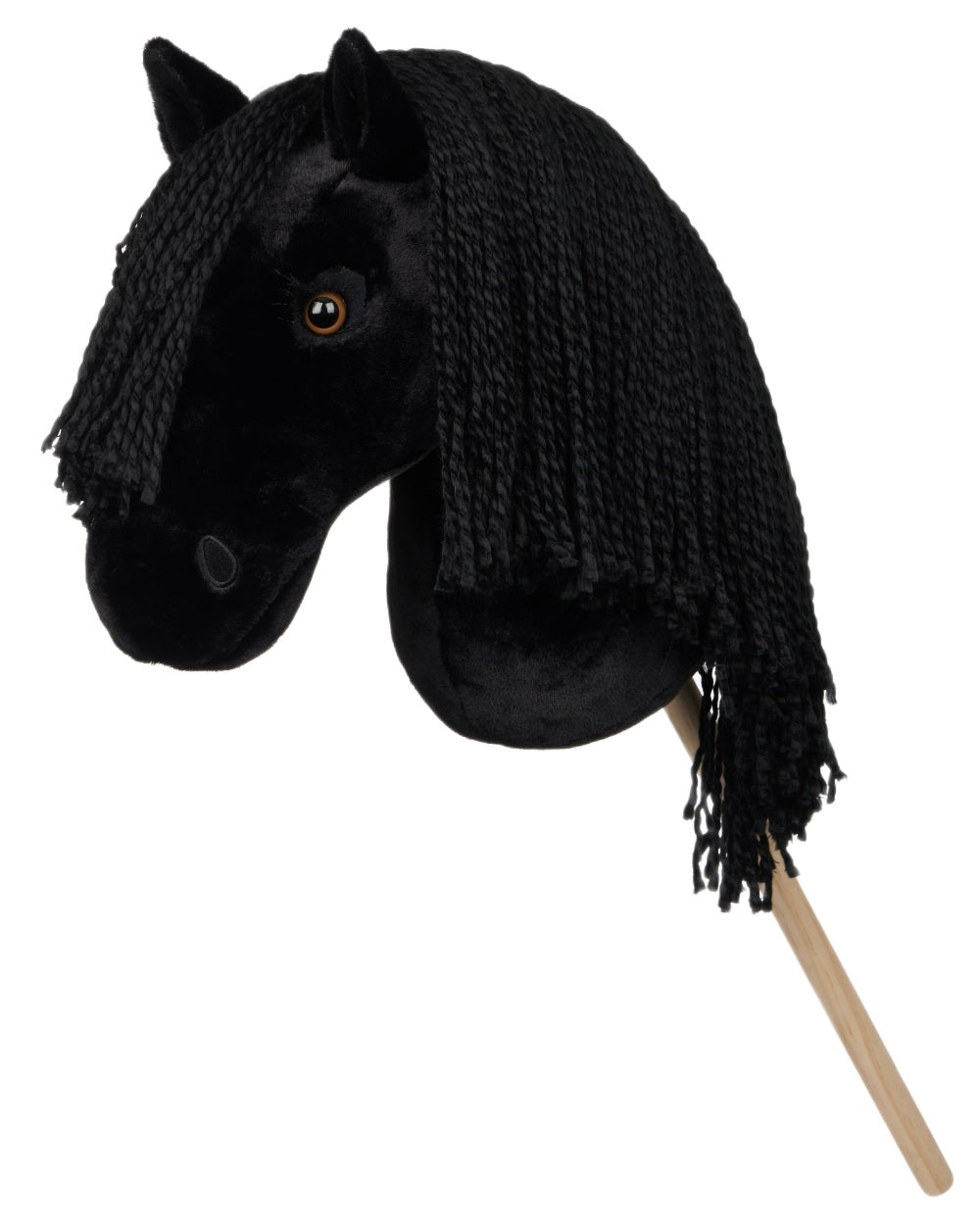 Black coloured LeMieux Hobby Horse Spike on white background