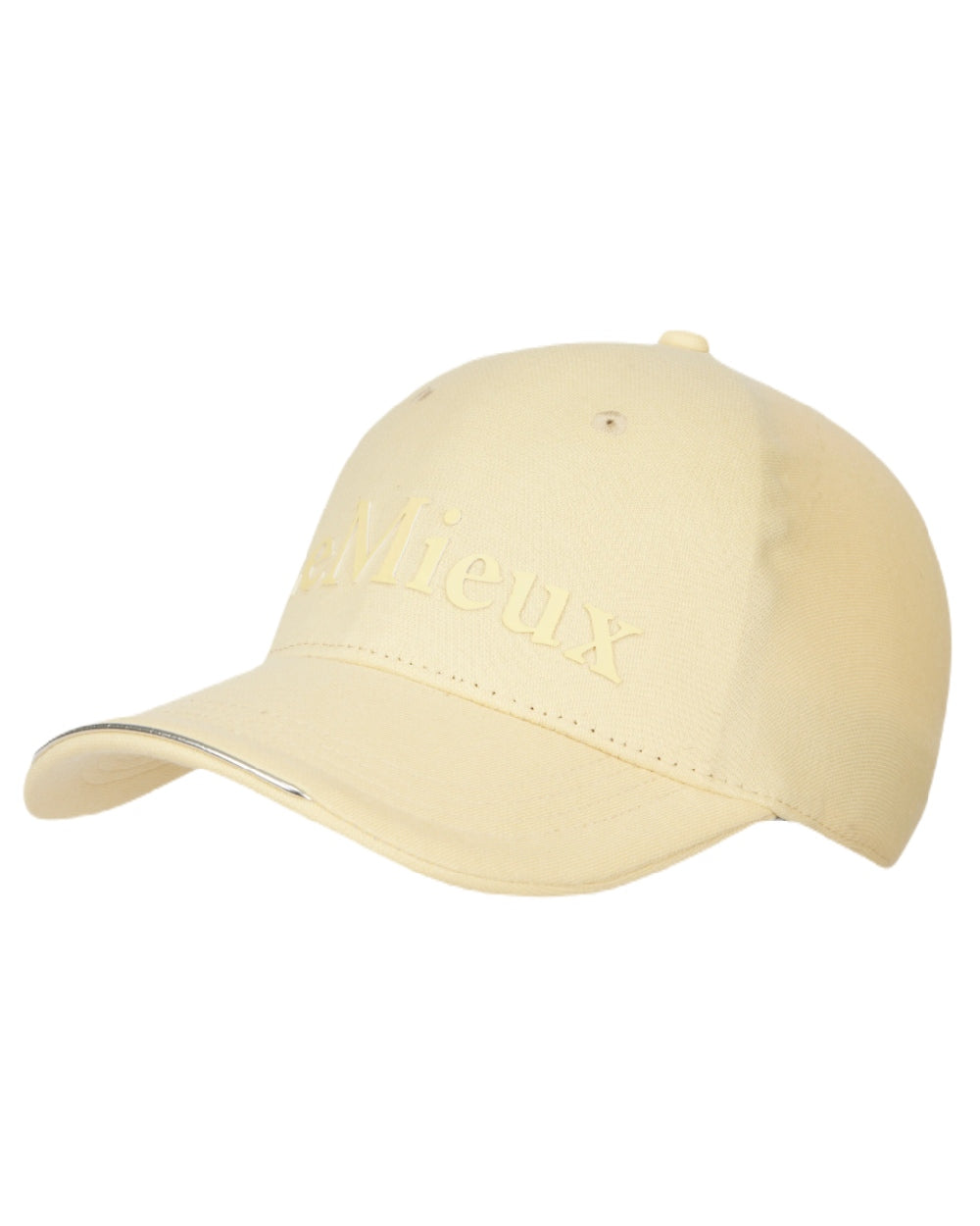 Mimosa coloured LeMieux Lara Cap on white background