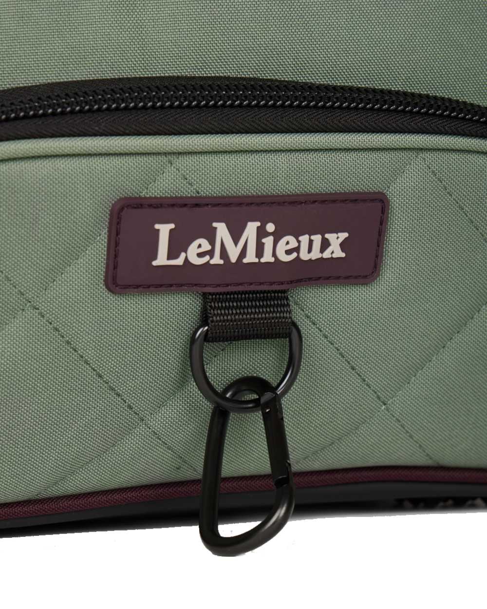 Rosemary coloured LeMieux ProKit Lite Grooming Bag on white background