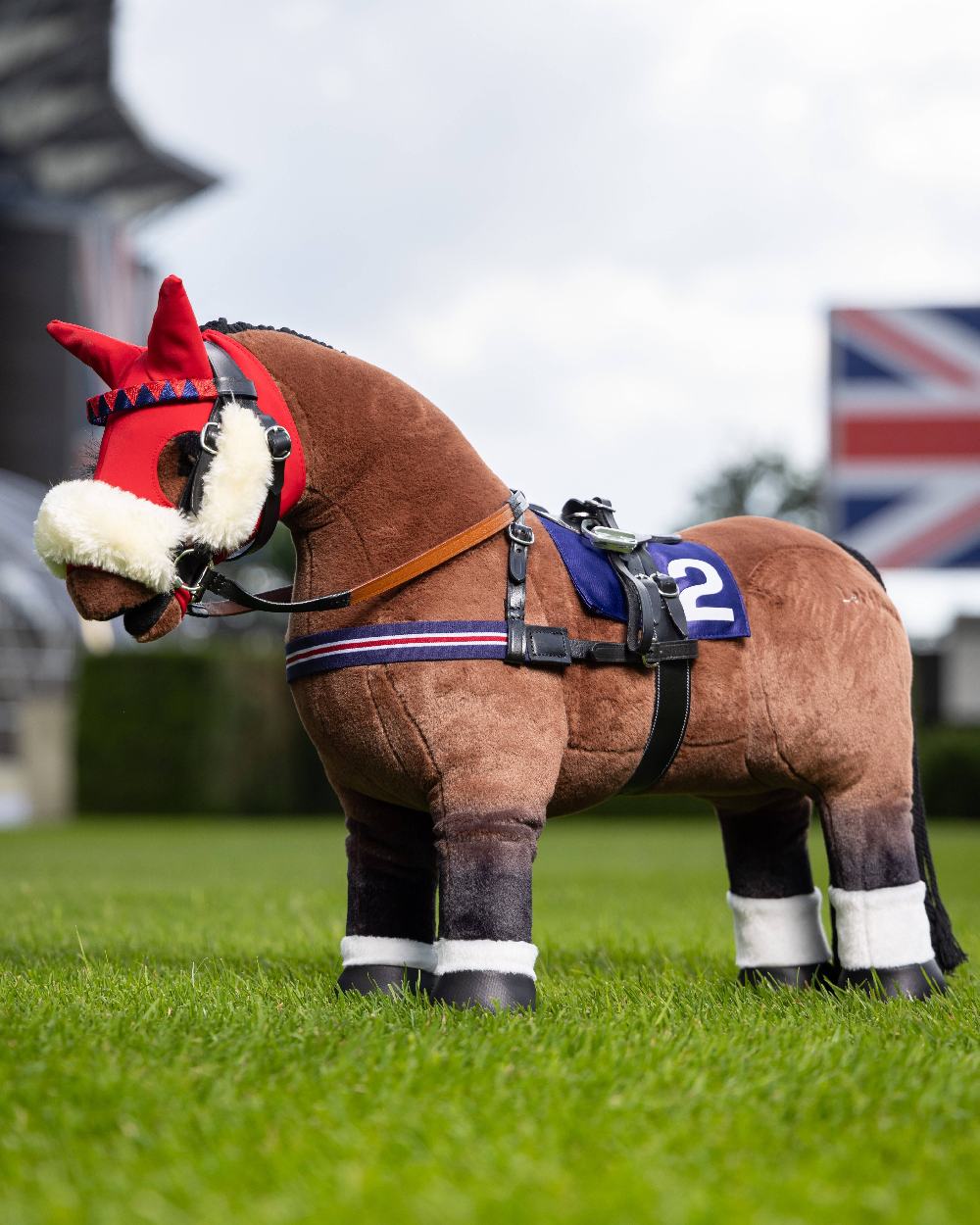 LeMieux Toy Pony Racing Cloth & Mask on white background