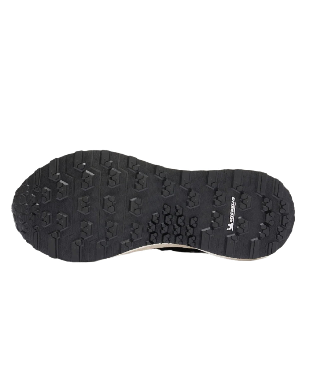 Black coloured LeMieux Trax Waterproof Trainers on white background