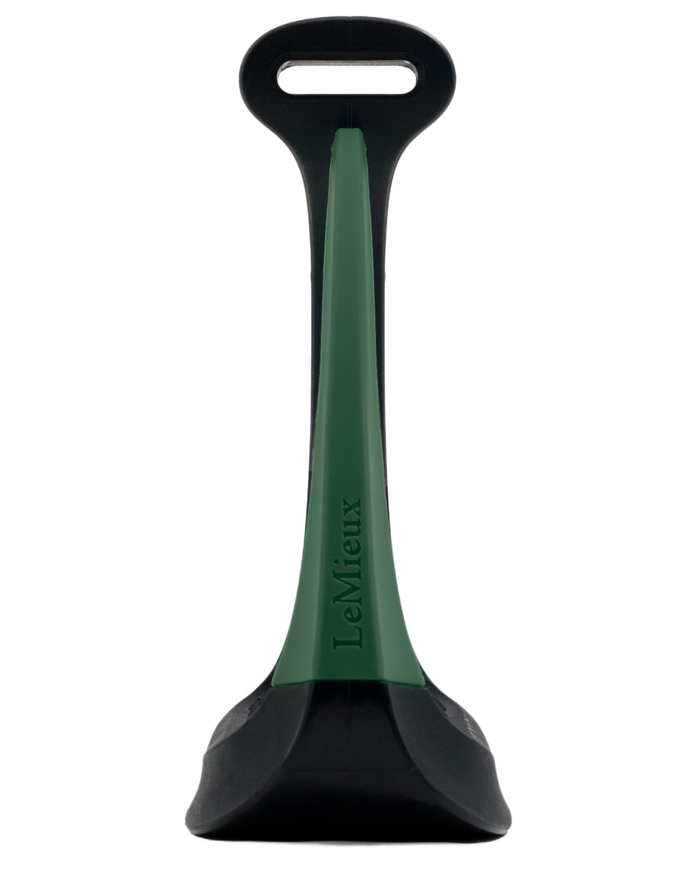 Hunter Green coloured LeMieux VectorFlex Stirrup Arm on white background