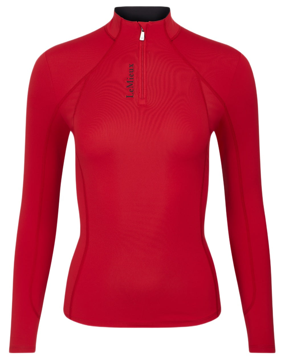 Chilli coloured LeMieux Womens Classique Base Layer on white background