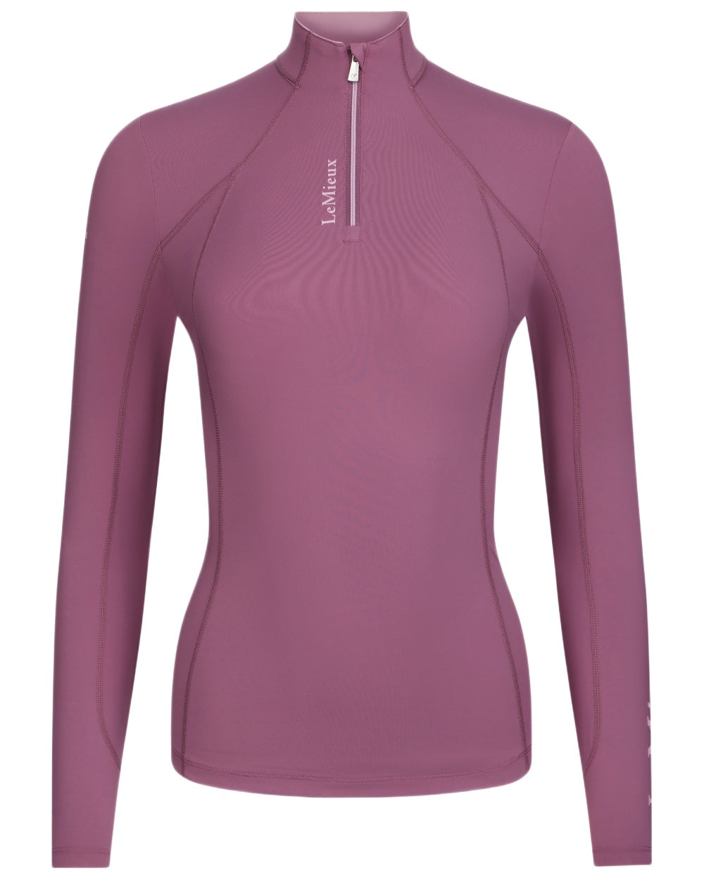 Mallow coloured LeMieux Womens Classique Base Layer on white background