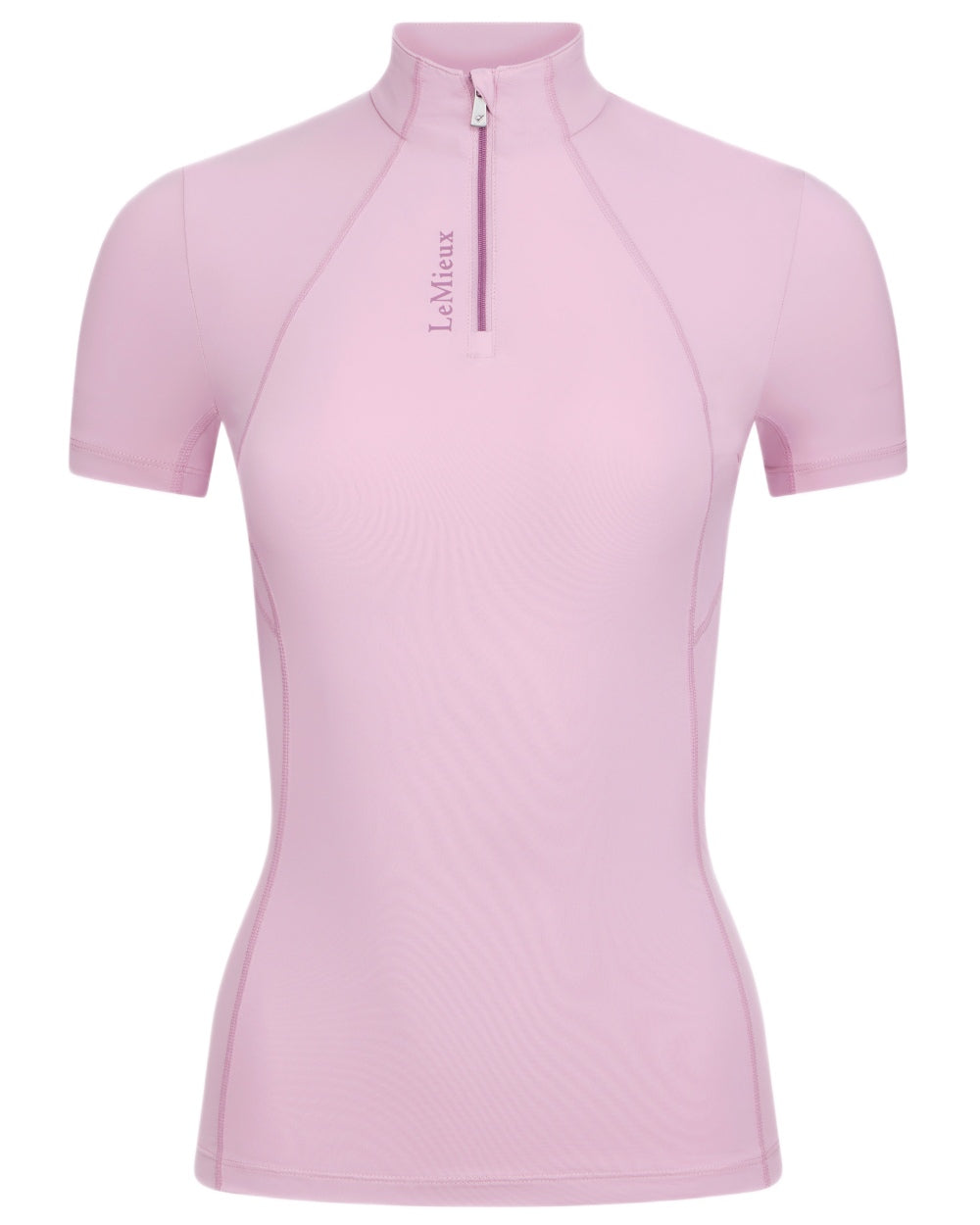 Fondant coloured LeMieux Womens Classique Short Sleeve Base Layer on white background