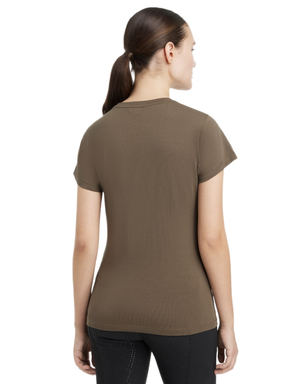 Alpine coloured LeMieux Womens Classique T-Shirt on white background