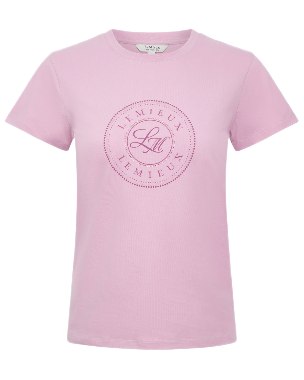 Fondant coloured LeMieux Womens Classique T-Shirt on white background