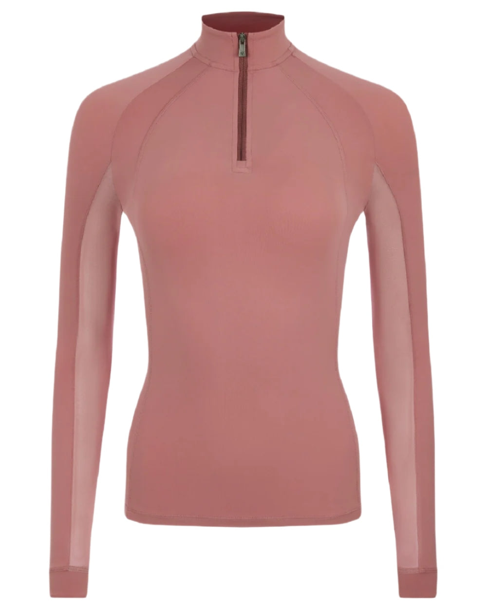 Peony coloured LeMieux Womens Halle Lightweight Base Layer on white background