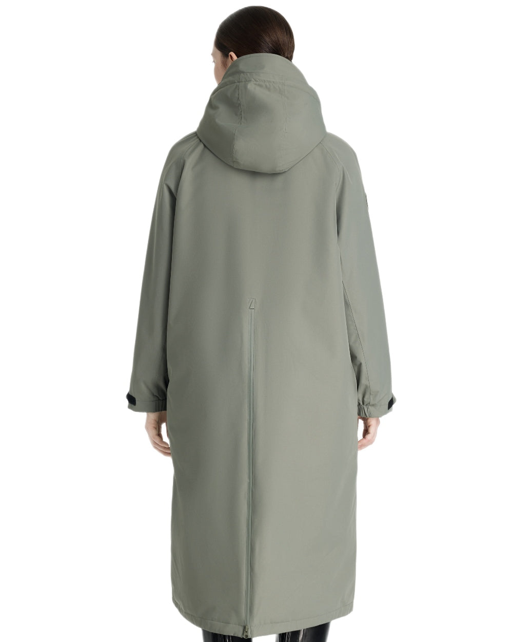 Rosemary coloured LeMieux Womens HydroShield Robe Long Coat on white background