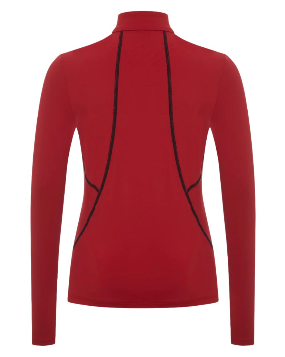 Chilli coloured LeMieux Young Rider Base Layer on white background