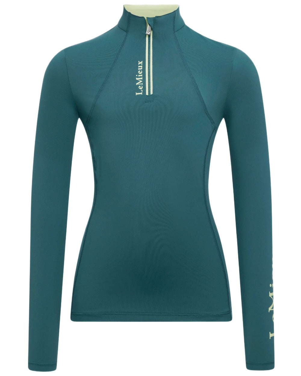 Jungle coloured LeMieux Young Rider Classique Base Layer on white background