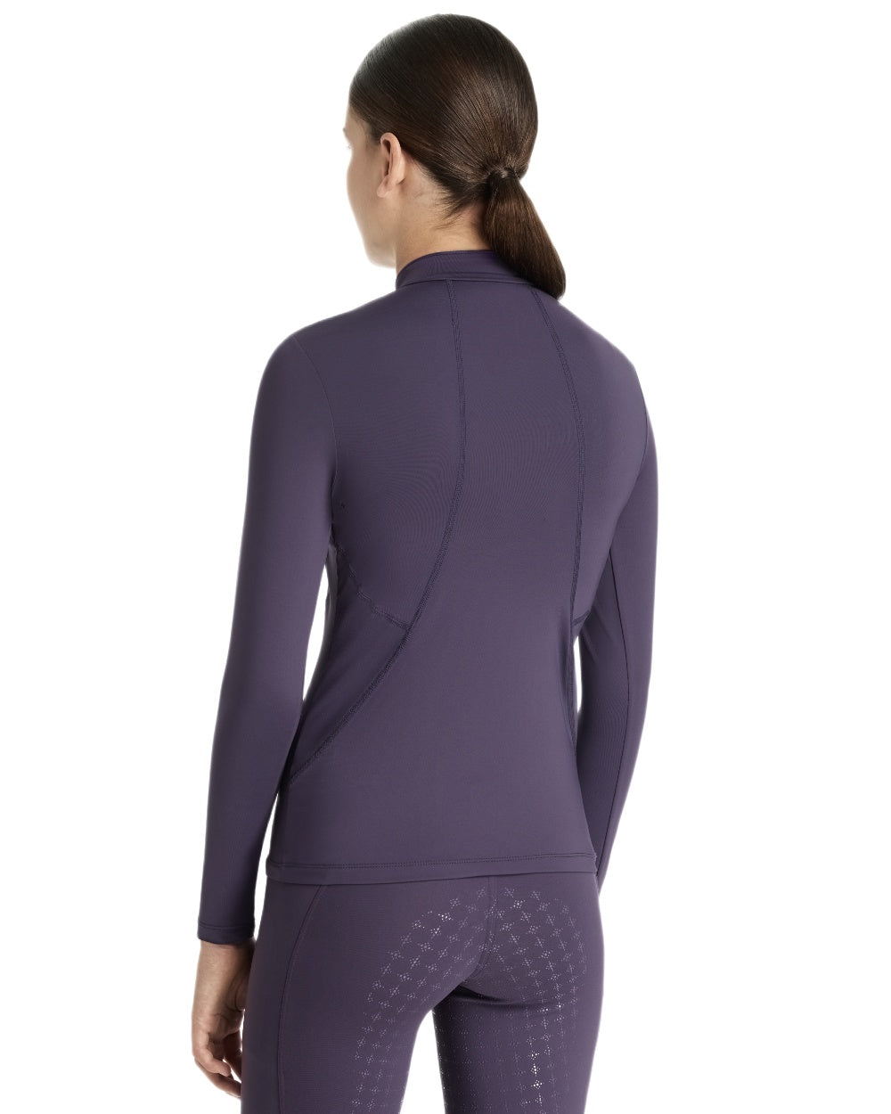 Juniper coloured LeMieux Young Rider Classique Base Layer on white background