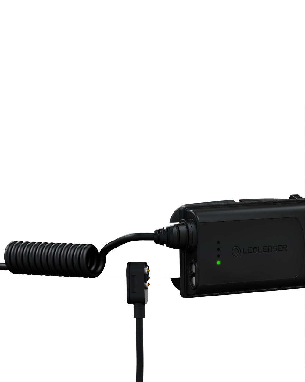 Black Coloured Led Lenser H5R Core Head Torch on white background