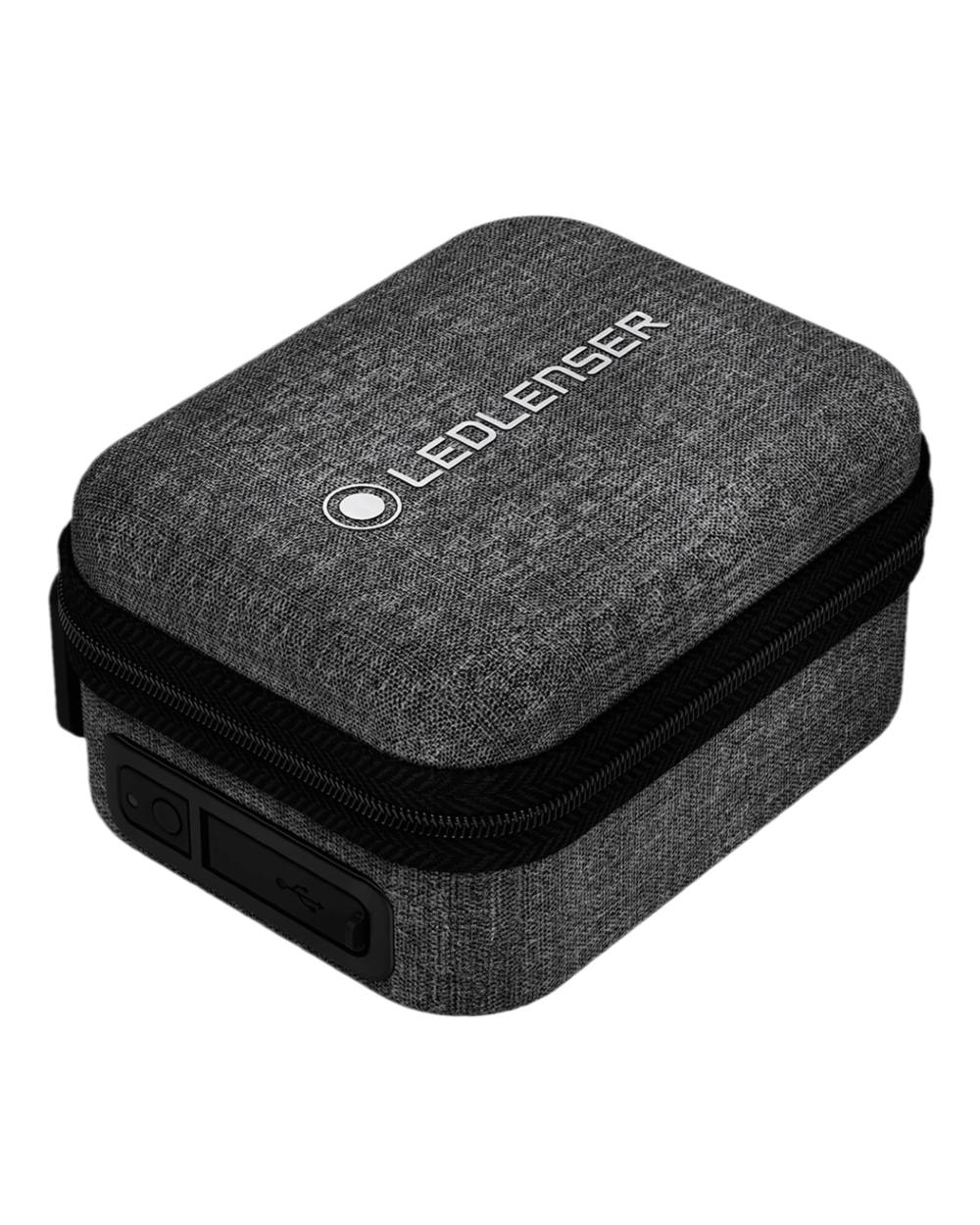 Led Lenser Powercase/Hard Storage Case & Powerbank 5000mAh On White Background