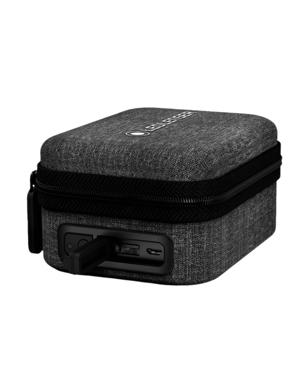 Led Lenser Powercase/Hard Storage Case & Powerbank 5000mAh On White Background