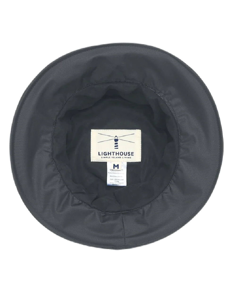 Urban Grey coloured Lighthouse Canterbury Waterproof Hat on white background
