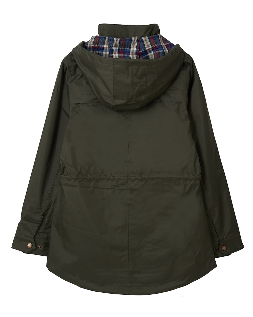 Forest coloured Lighthouse Kendal Waterproof Coat on white background