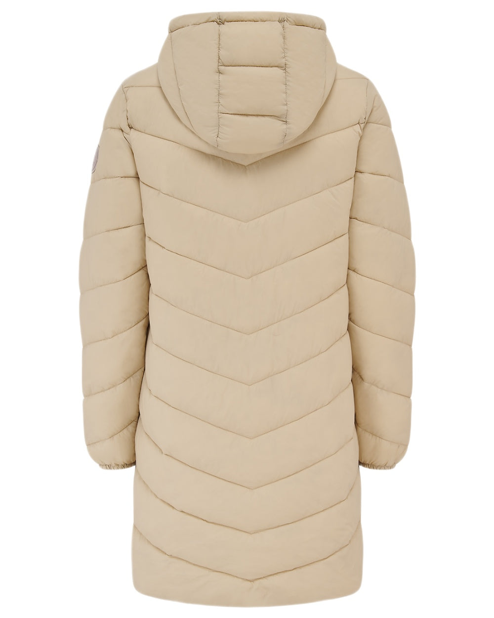 Cream coloured Lighthouse Ladies Lois Coat on white background
