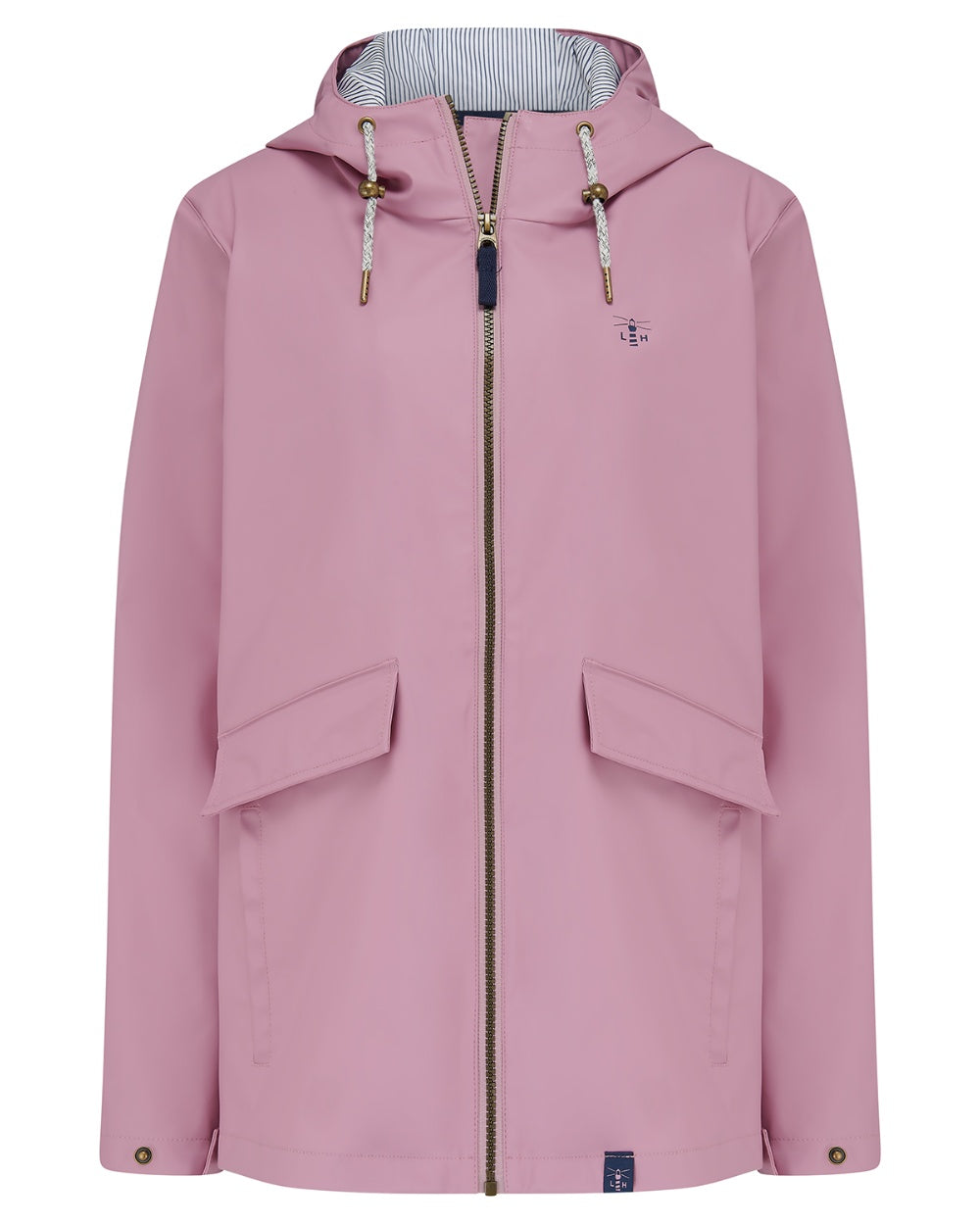 Wild Rose coloured Lighthouse Ladies Lucy Jacket on white background