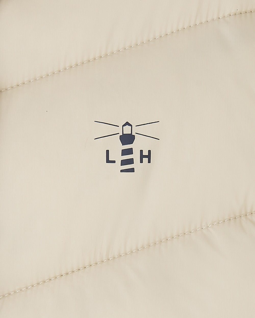 Cream coloured Lighthouse Laurel Ladies Coat on white background