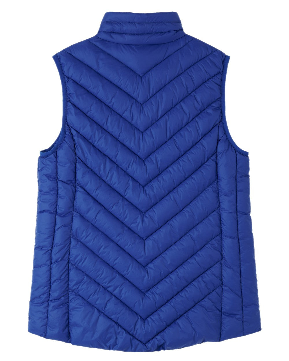 Indigo coloured Lighthouse Laurel Ladies Gilet on white background