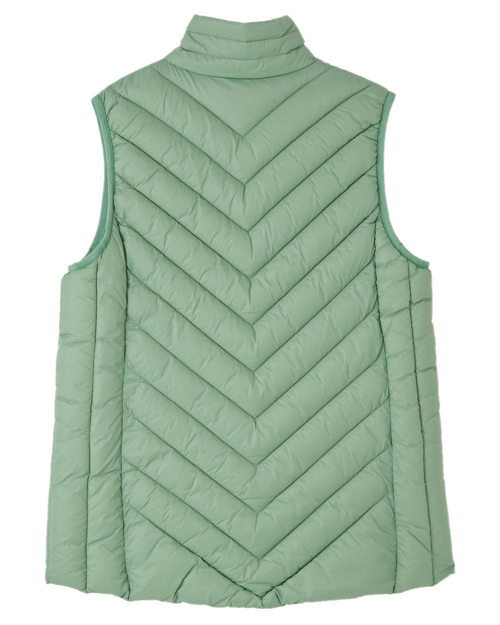 Soft Sage coloured Lighthouse Laurel Ladies Gilet on white background