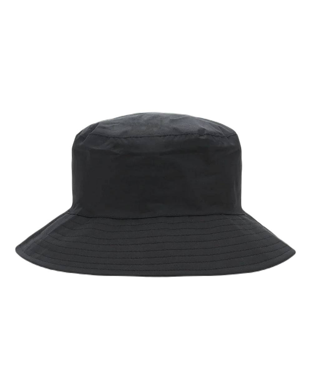 Black coloured Lighthouse Storm Waterproof Hat on white background