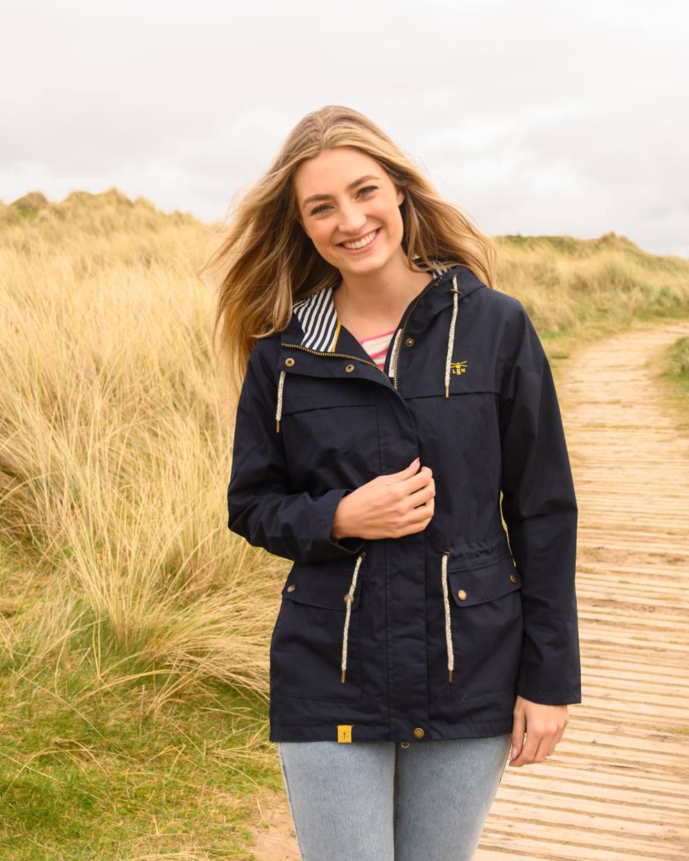 Lighthouse Alicia Jacket in Navy