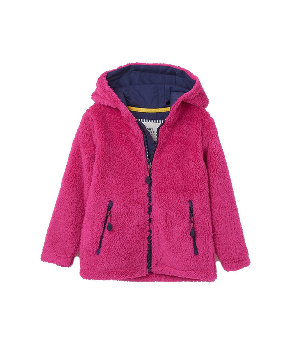 Lighthouse Gracie Girls Fleece in Bright Pink