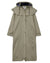Fawn coloured Lighthouse Outback Full Length Ladies Waterproof Raincoat on White background #colour_fawn