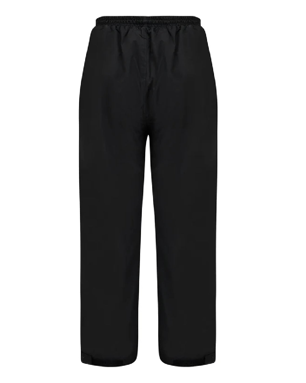 Liquorice coloured Mac In A Sac Explorer Mens Waterproof Overtrousers on white background
