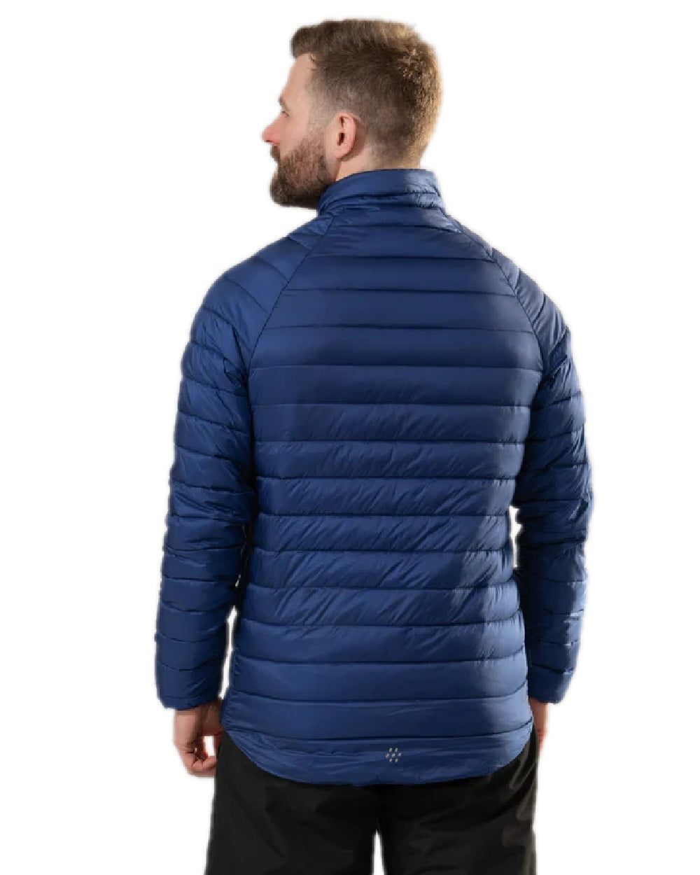 Blue Coloured Mac In A Sac Mens Synergy Jacket on white background