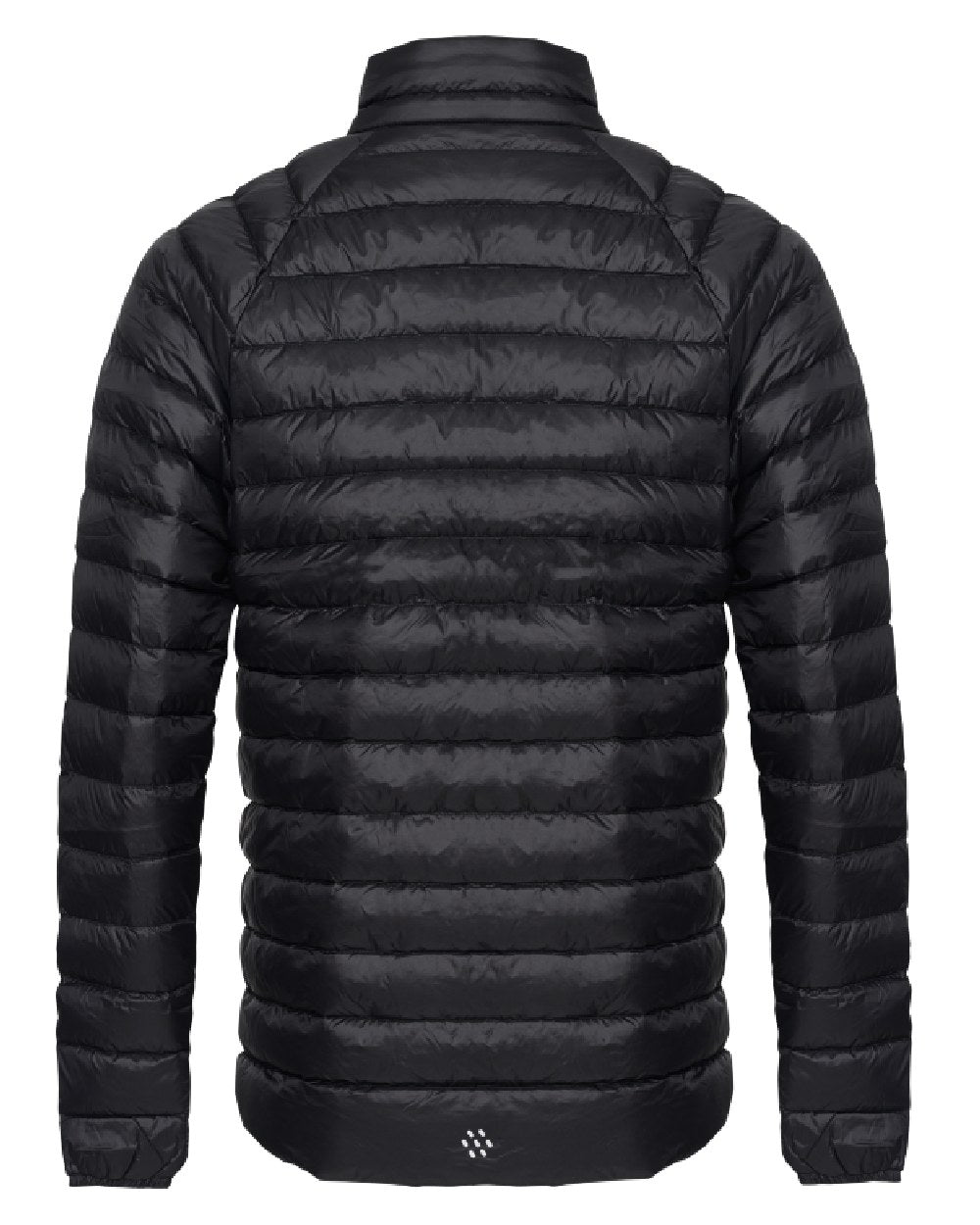 Jet Black Coloured Mac In A Sac Mens Synergy Jacket on white background