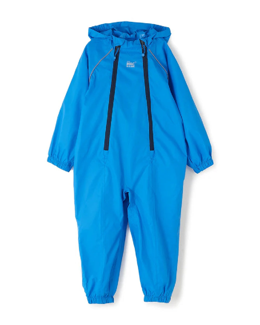 Ocean Blue coloured Mac In A Sac Origin 2 Puddlesuit on white background