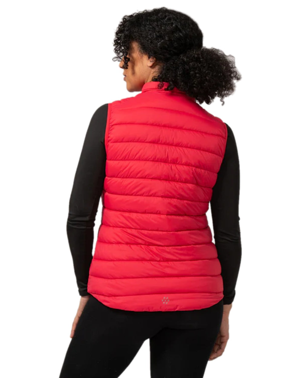 Watermelon Coloured Mac In A Sac Womens Synergy Gilet on white background