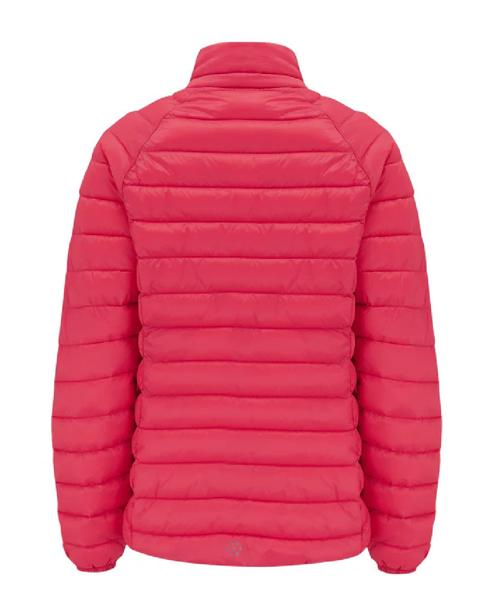 Watermelon coloured Mac In A Sac Womens Synergy Jacket on white background