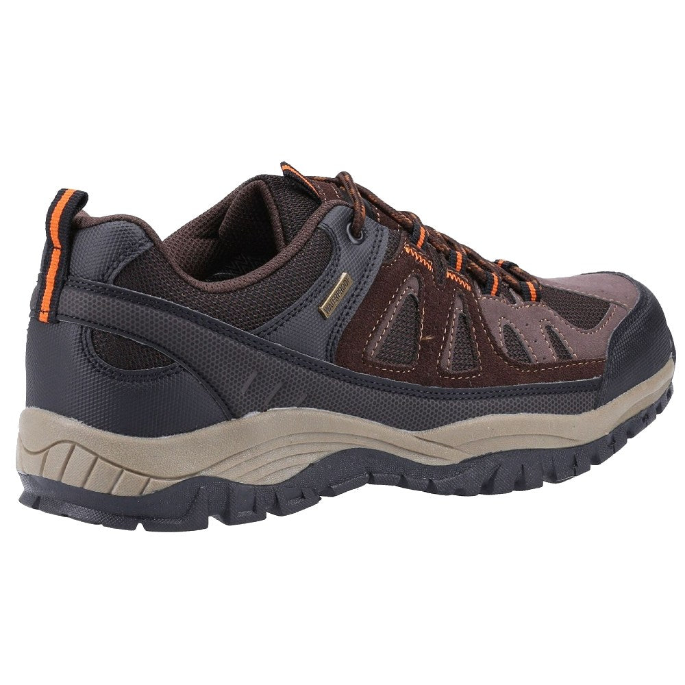 Cotswold Mens Maisemore Low Hiking Shoes in Brown