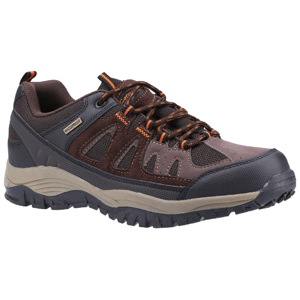 Cotswold Mens Maisemore Low Hiking Shoes in Brown